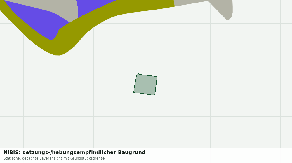 Statische Kartenansicht: NIBIS: setzungs-/hebungsempfindlicher Baugrund