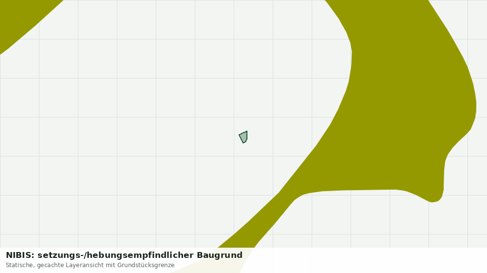 Statische Kartenansicht: NIBIS: setzungs-/hebungsempfindlicher Baugrund