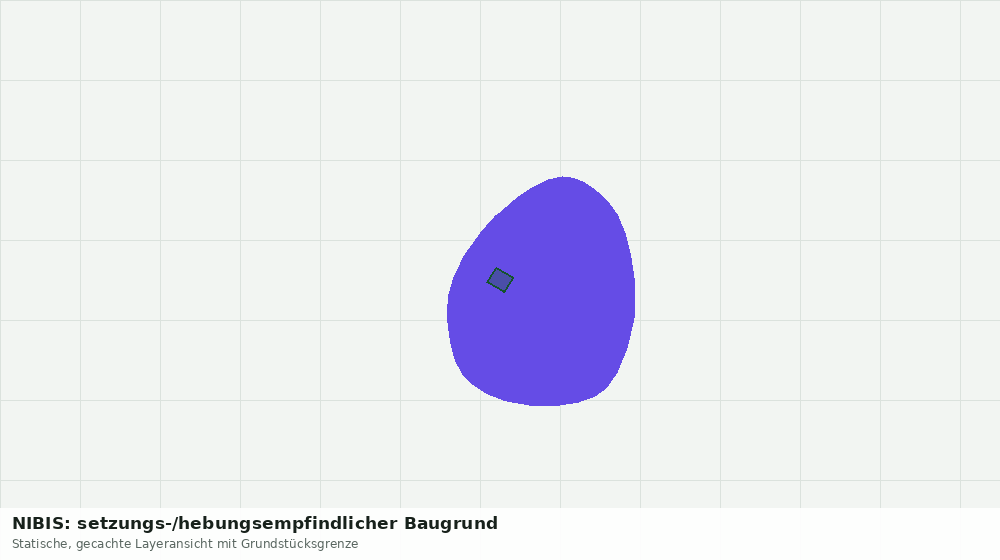 Statische Kartenansicht: NIBIS: setzungs-/hebungsempfindlicher Baugrund