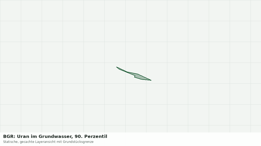 Statische Kartenansicht: BGR: Uran im Grundwasser, 90. Perzentil