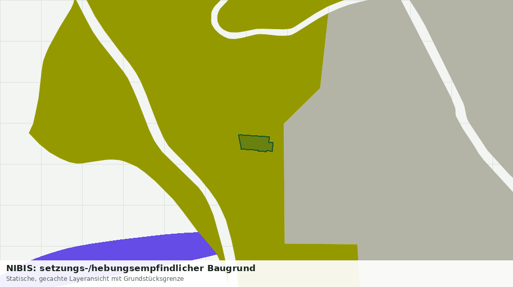 Statische Kartenansicht: NIBIS: setzungs-/hebungsempfindlicher Baugrund