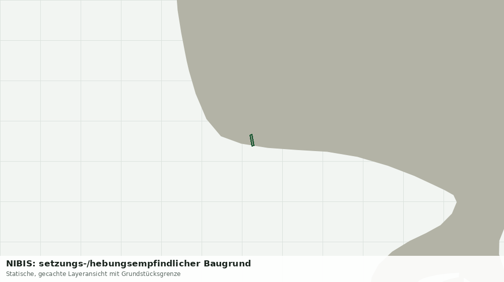 Statische Kartenansicht: NIBIS: setzungs-/hebungsempfindlicher Baugrund