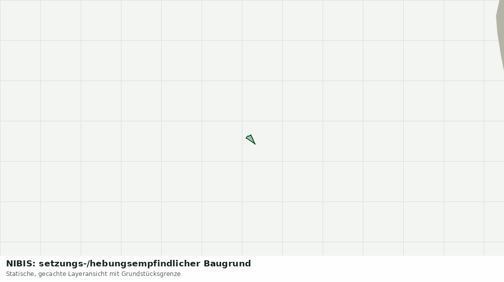 Statische Kartenansicht: NIBIS: setzungs-/hebungsempfindlicher Baugrund