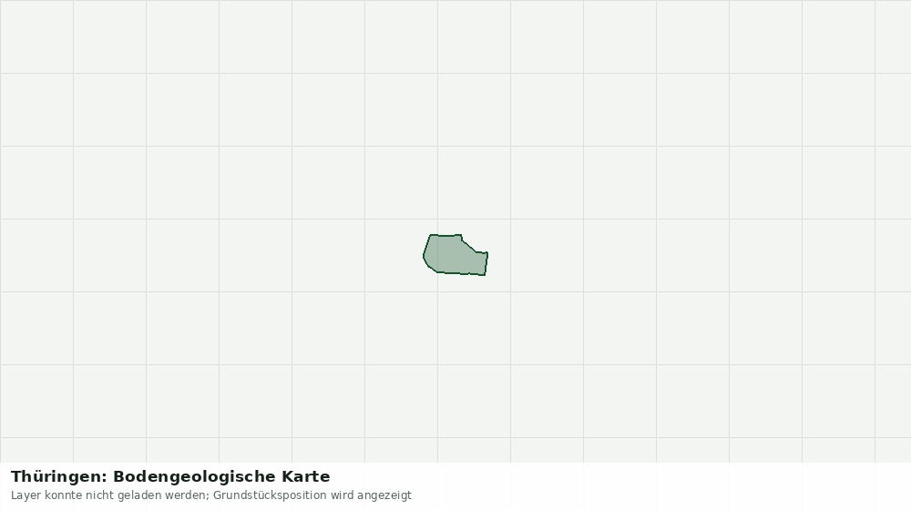 Statische Kartenansicht: Thüringen: Bodengeologische Karte