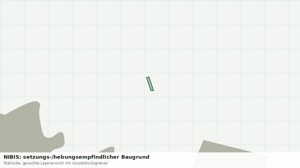 Statische Kartenansicht: NIBIS: setzungs-/hebungsempfindlicher Baugrund