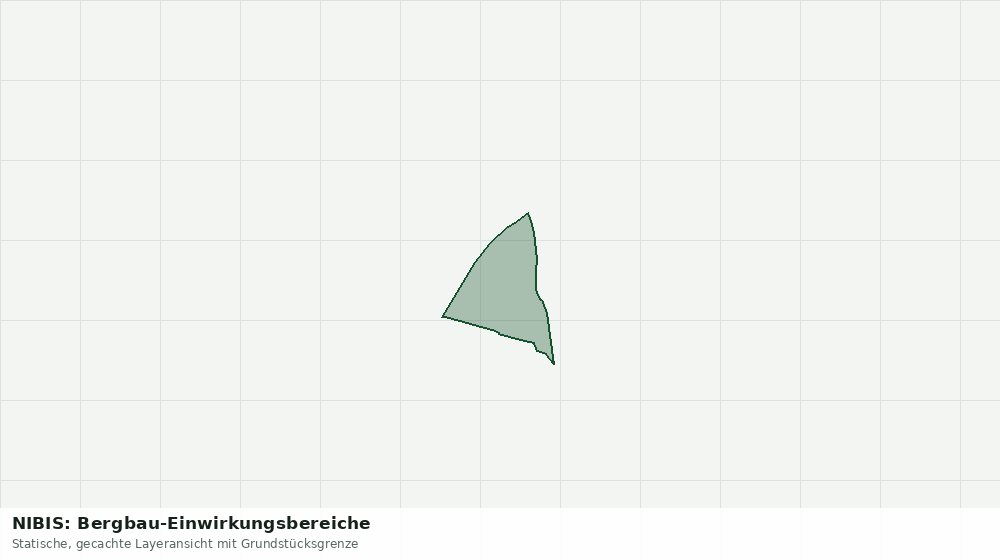 Statische Kartenansicht: NIBIS: Bergbau-Einwirkungsbereiche