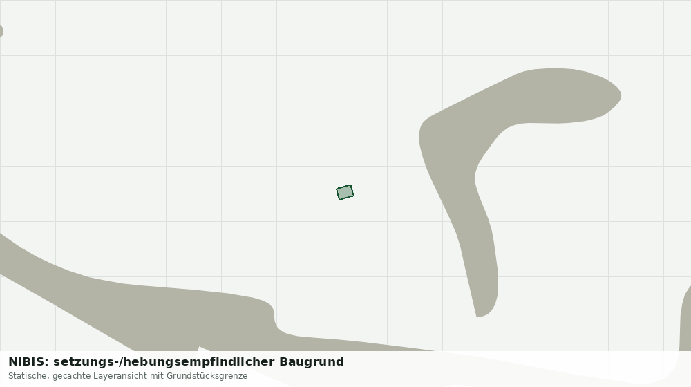 Statische Kartenansicht: NIBIS: setzungs-/hebungsempfindlicher Baugrund