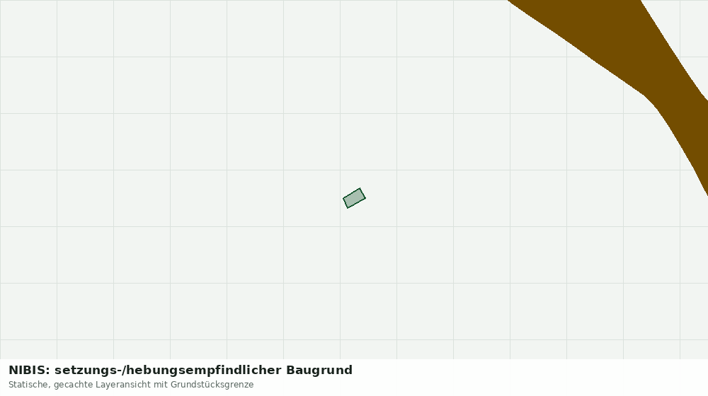 Statische Kartenansicht: NIBIS: setzungs-/hebungsempfindlicher Baugrund