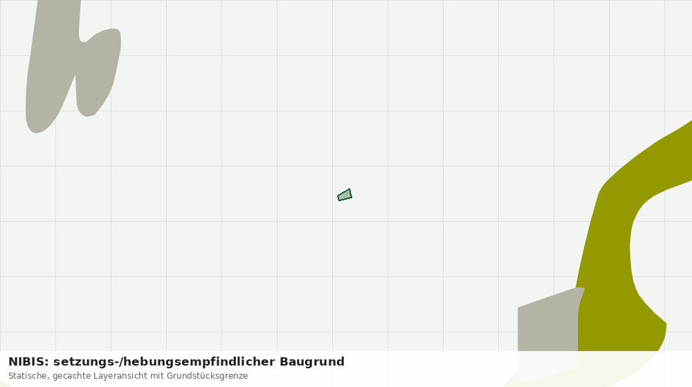 Statische Kartenansicht: NIBIS: setzungs-/hebungsempfindlicher Baugrund