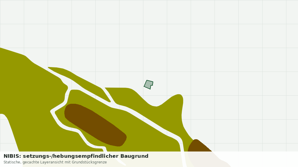 Statische Kartenansicht: NIBIS: setzungs-/hebungsempfindlicher Baugrund