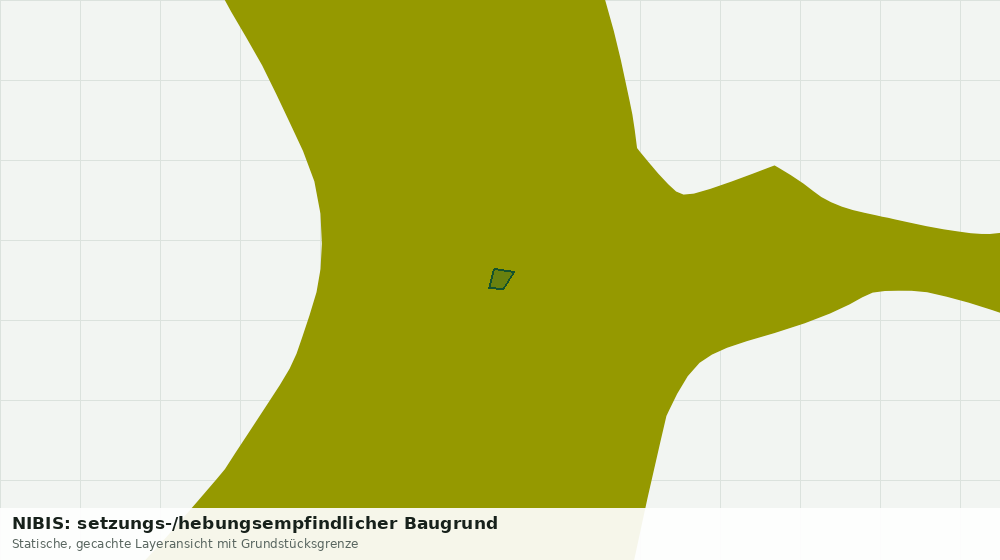 Statische Kartenansicht: NIBIS: setzungs-/hebungsempfindlicher Baugrund