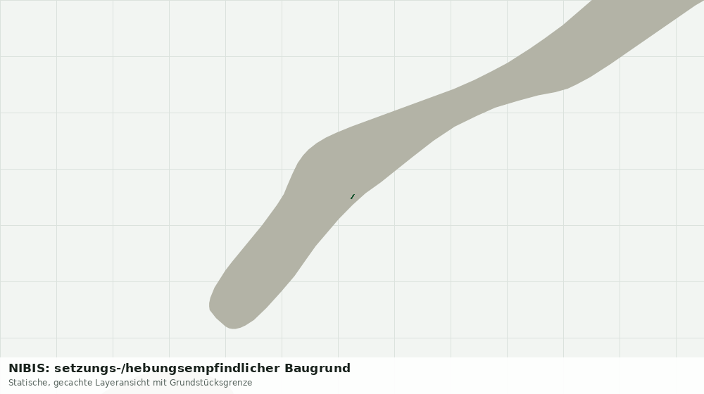 Statische Kartenansicht: NIBIS: setzungs-/hebungsempfindlicher Baugrund