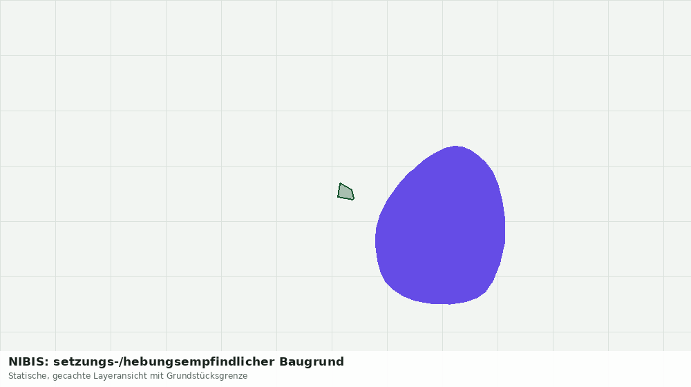 Statische Kartenansicht: NIBIS: setzungs-/hebungsempfindlicher Baugrund
