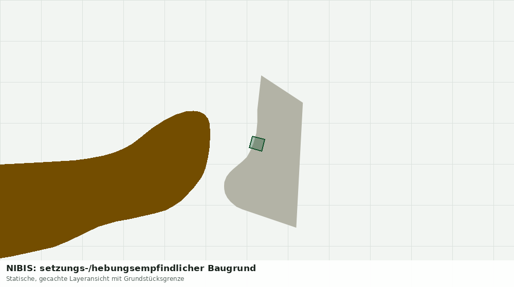 Statische Kartenansicht: NIBIS: setzungs-/hebungsempfindlicher Baugrund
