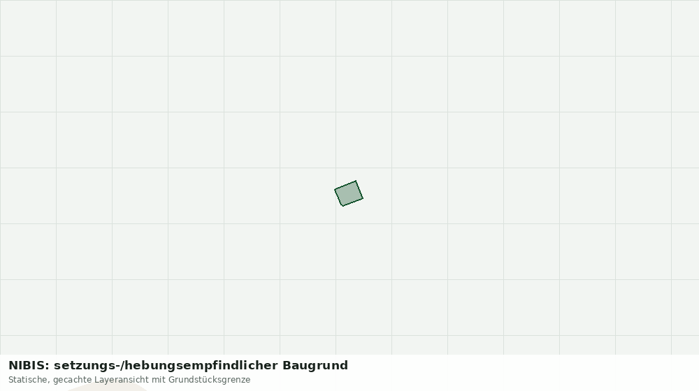 Statische Kartenansicht: NIBIS: setzungs-/hebungsempfindlicher Baugrund