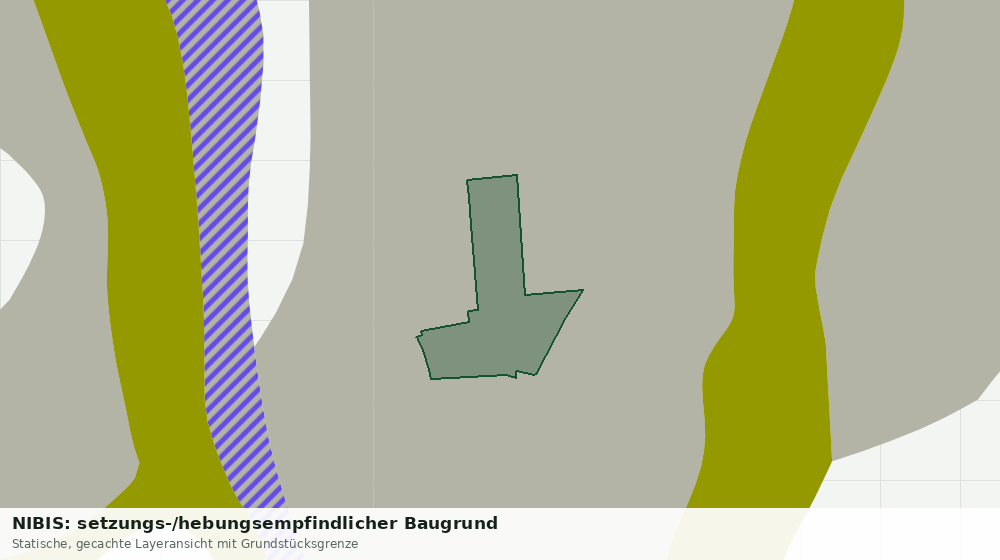 Statische Kartenansicht: NIBIS: setzungs-/hebungsempfindlicher Baugrund