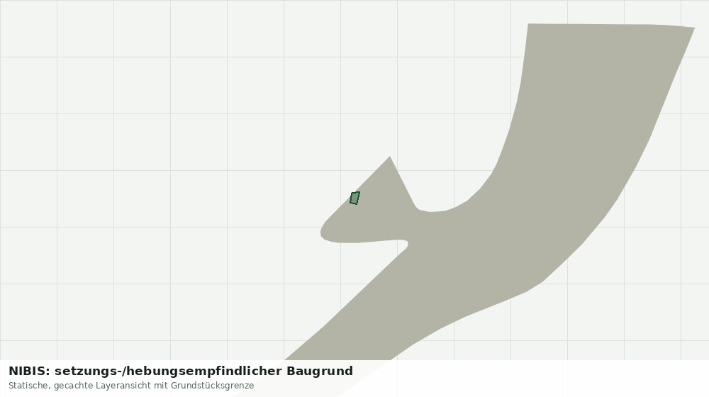 Statische Kartenansicht: NIBIS: setzungs-/hebungsempfindlicher Baugrund