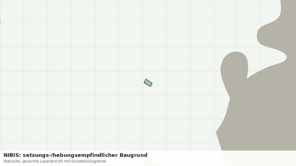 Statische Kartenansicht: NIBIS: setzungs-/hebungsempfindlicher Baugrund