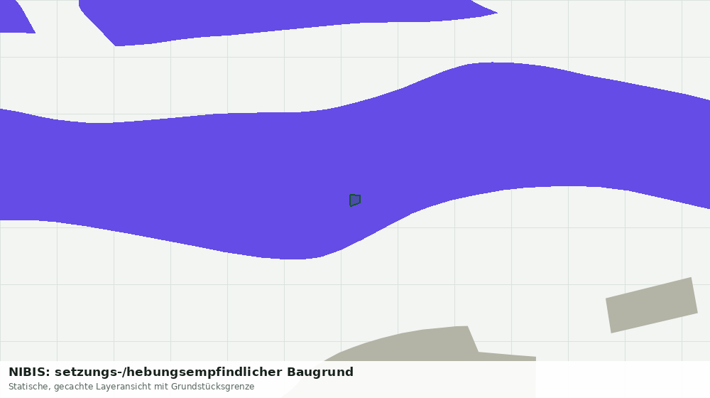 Statische Kartenansicht: NIBIS: setzungs-/hebungsempfindlicher Baugrund