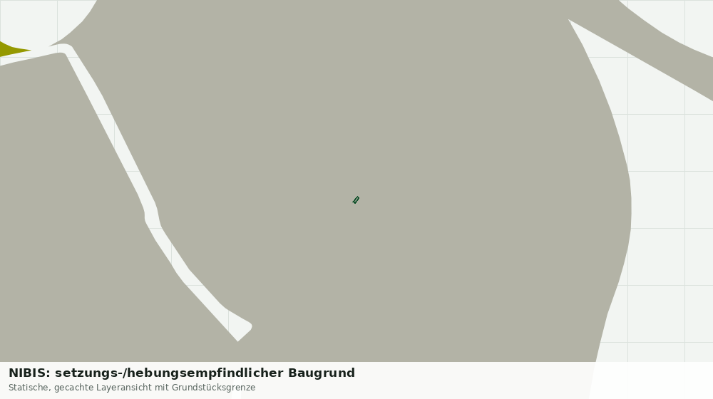Statische Kartenansicht: NIBIS: setzungs-/hebungsempfindlicher Baugrund