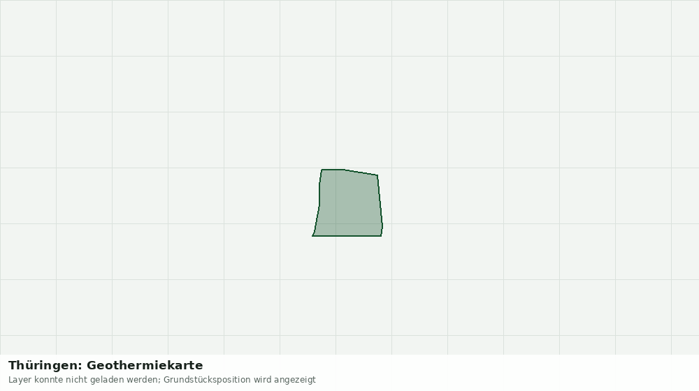 Statische Kartenansicht: Thüringen: Geothermiekarte