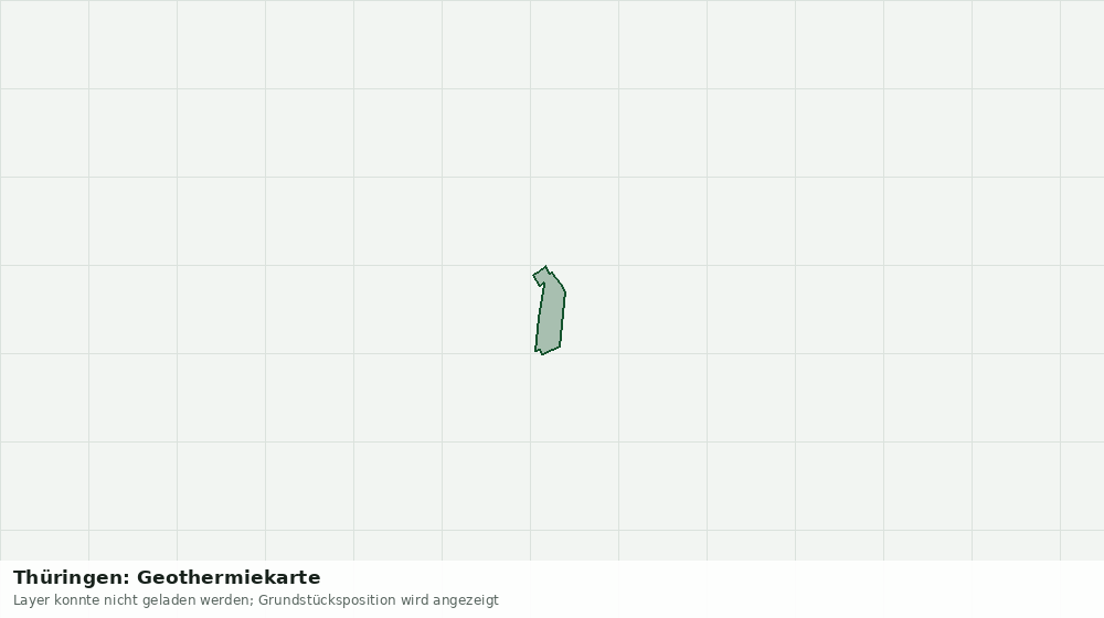 Statische Kartenansicht: Thüringen: Geothermiekarte