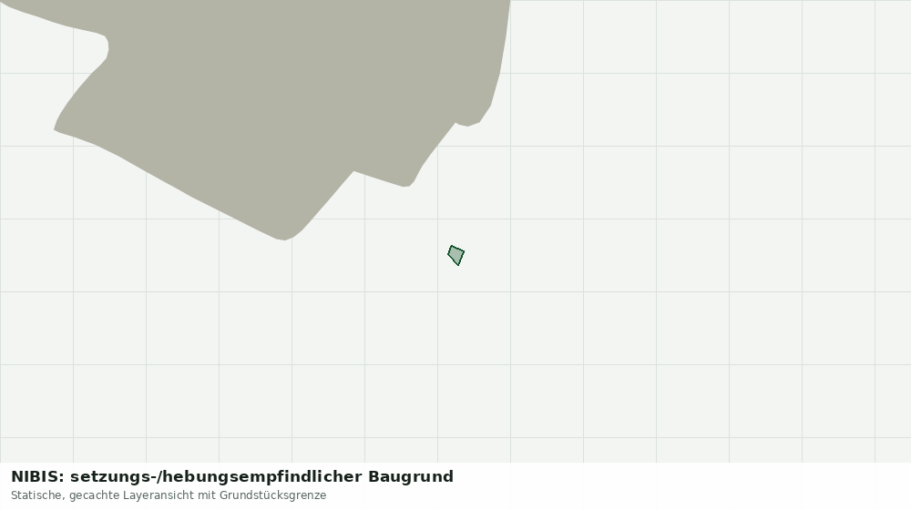Statische Kartenansicht: NIBIS: setzungs-/hebungsempfindlicher Baugrund