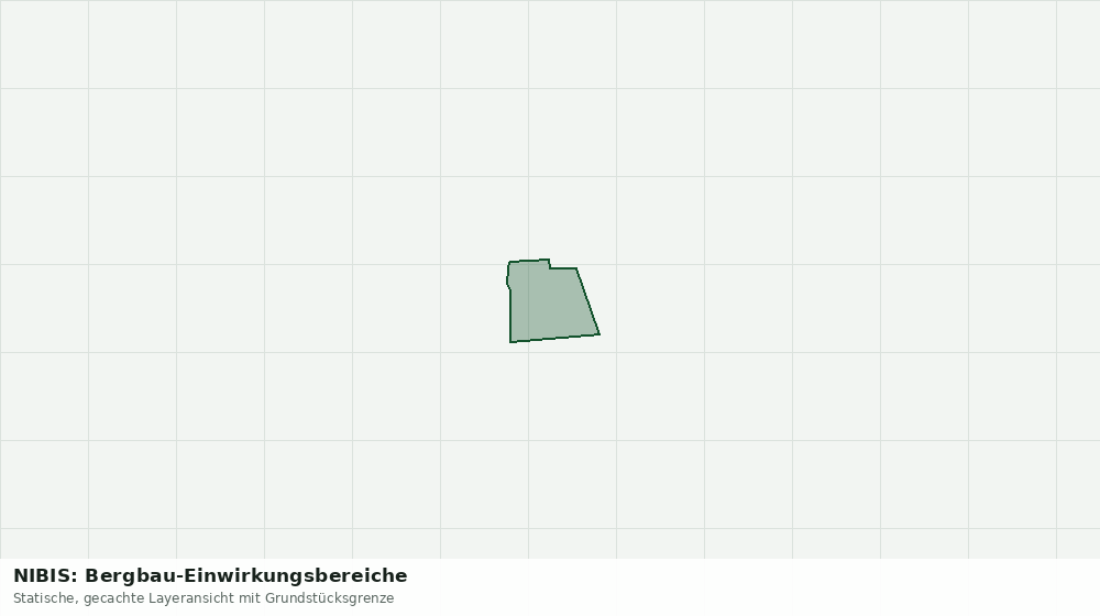 Statische Kartenansicht: NIBIS: Bergbau-Einwirkungsbereiche
