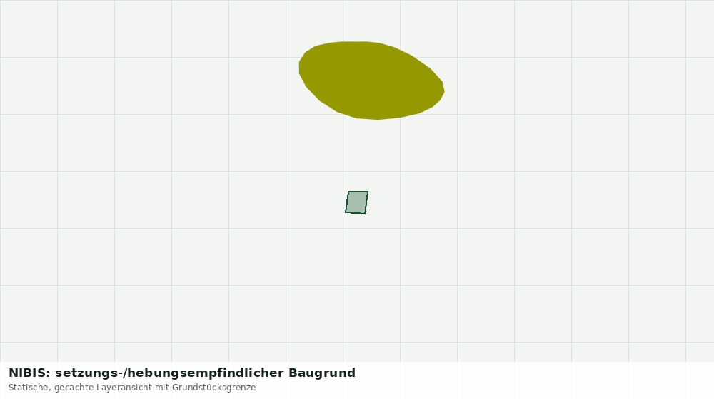 Statische Kartenansicht: NIBIS: setzungs-/hebungsempfindlicher Baugrund