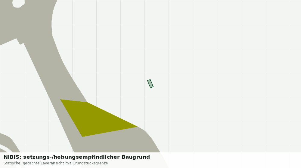 Statische Kartenansicht: NIBIS: setzungs-/hebungsempfindlicher Baugrund