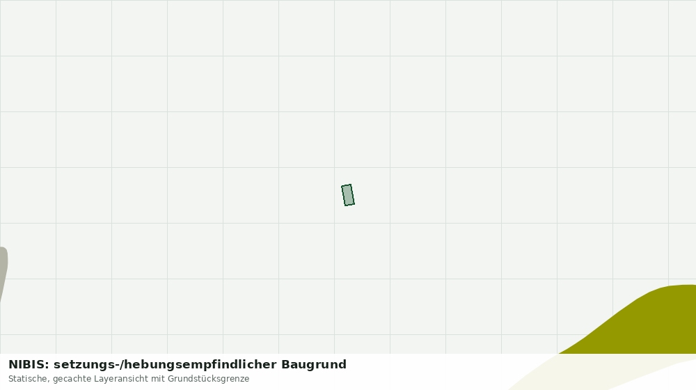 Statische Kartenansicht: NIBIS: setzungs-/hebungsempfindlicher Baugrund