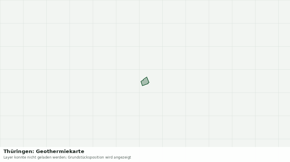 Statische Kartenansicht: Thüringen: Geothermiekarte