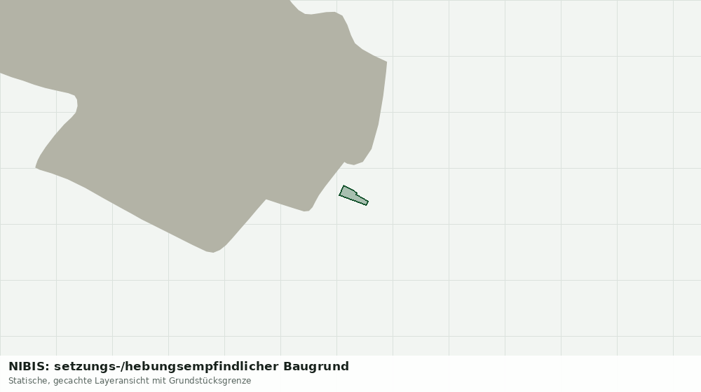 Statische Kartenansicht: NIBIS: setzungs-/hebungsempfindlicher Baugrund