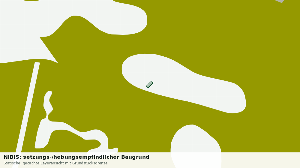 Statische Kartenansicht: NIBIS: setzungs-/hebungsempfindlicher Baugrund