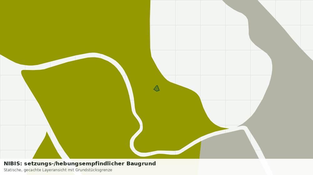 Statische Kartenansicht: NIBIS: setzungs-/hebungsempfindlicher Baugrund