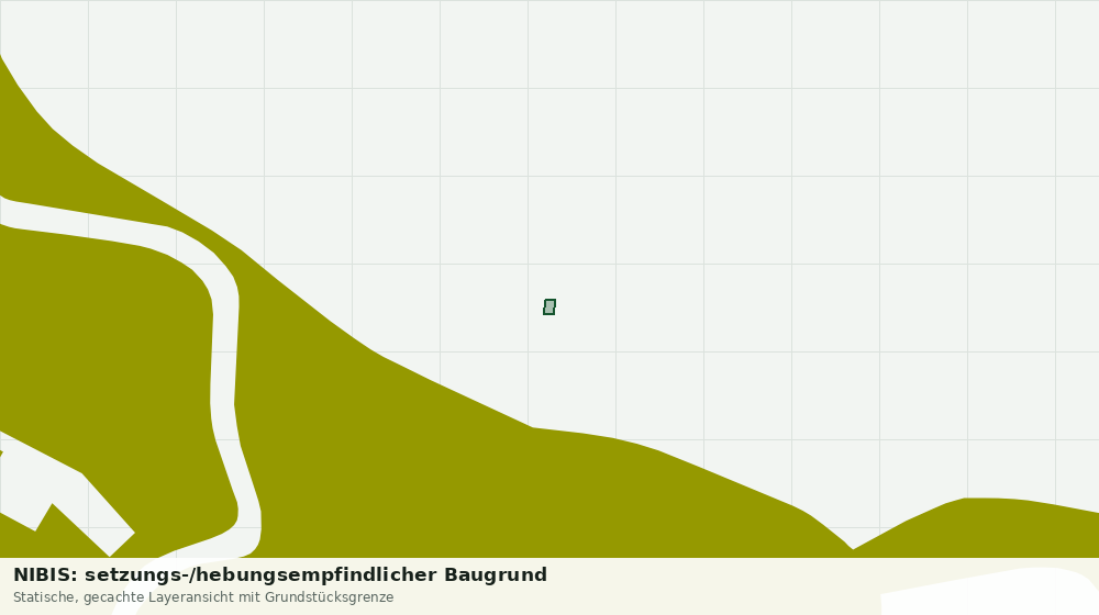 Statische Kartenansicht: NIBIS: setzungs-/hebungsempfindlicher Baugrund