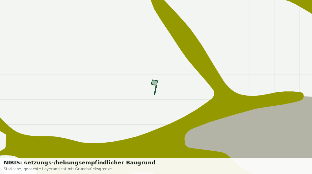 Statische Kartenansicht: NIBIS: setzungs-/hebungsempfindlicher Baugrund