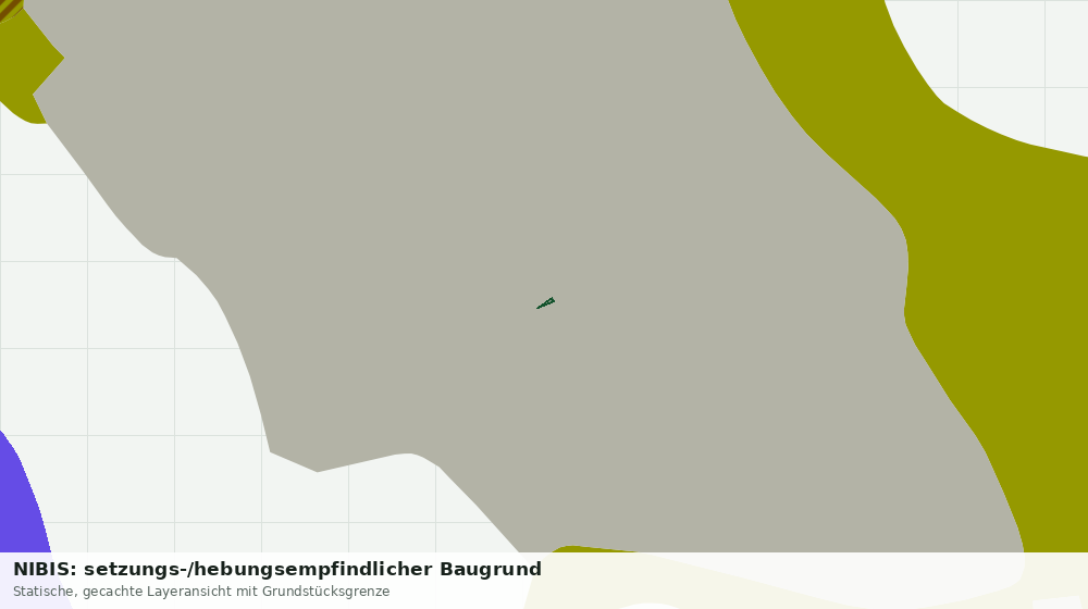 Statische Kartenansicht: NIBIS: setzungs-/hebungsempfindlicher Baugrund