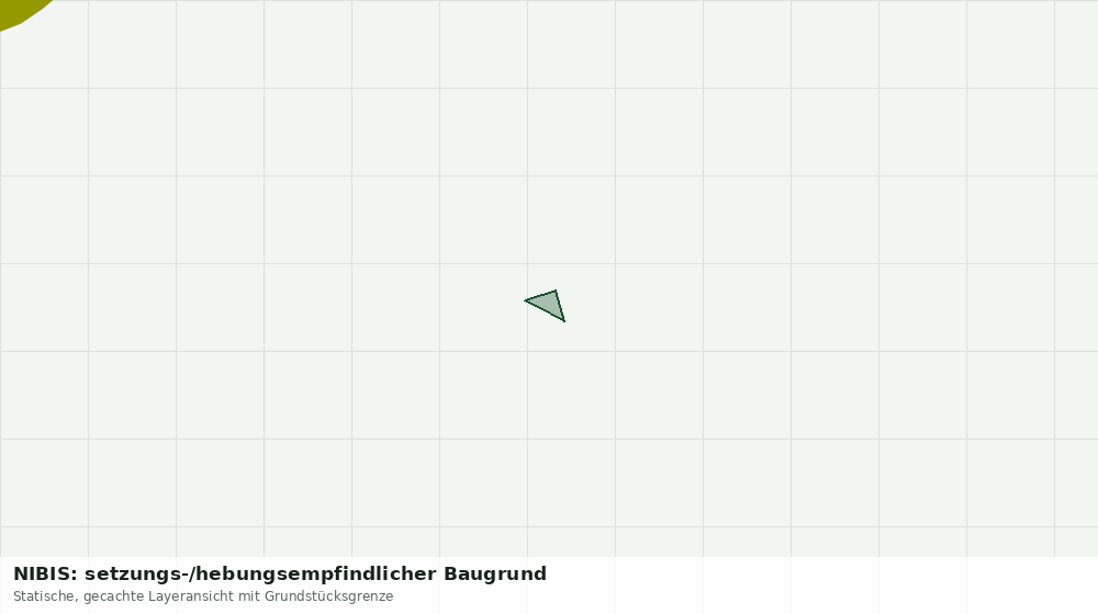 Statische Kartenansicht: NIBIS: setzungs-/hebungsempfindlicher Baugrund
