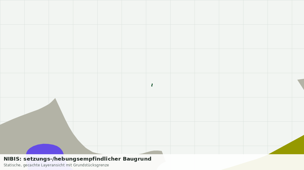 Statische Kartenansicht: NIBIS: setzungs-/hebungsempfindlicher Baugrund