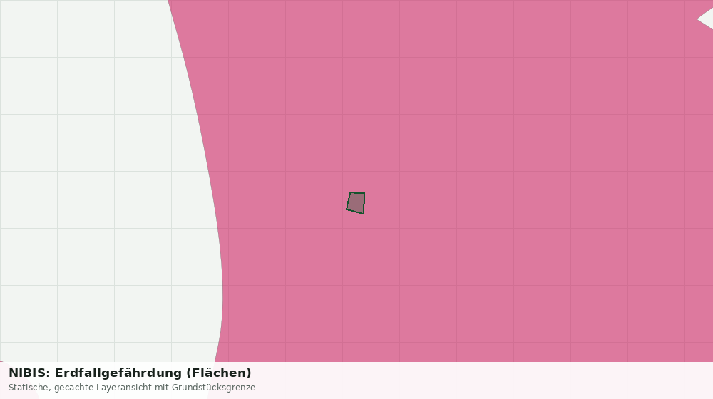 Statische Kartenansicht: NIBIS: Erdfallgefährdung (Flächen)
