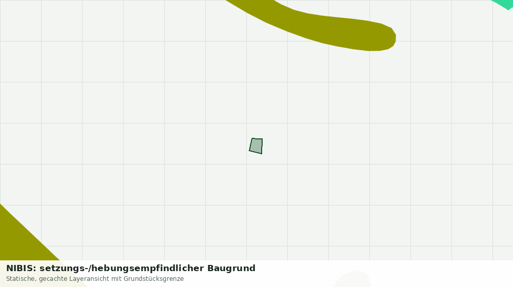 Statische Kartenansicht: NIBIS: setzungs-/hebungsempfindlicher Baugrund