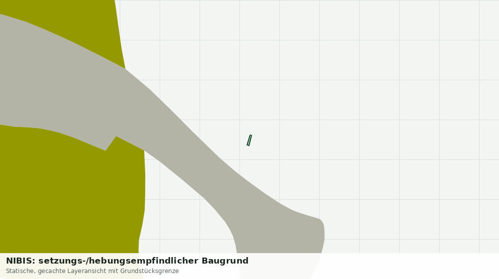 Statische Kartenansicht: NIBIS: setzungs-/hebungsempfindlicher Baugrund
