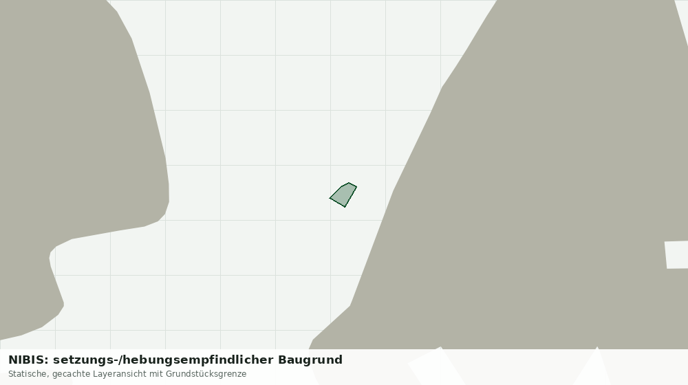Statische Kartenansicht: NIBIS: setzungs-/hebungsempfindlicher Baugrund