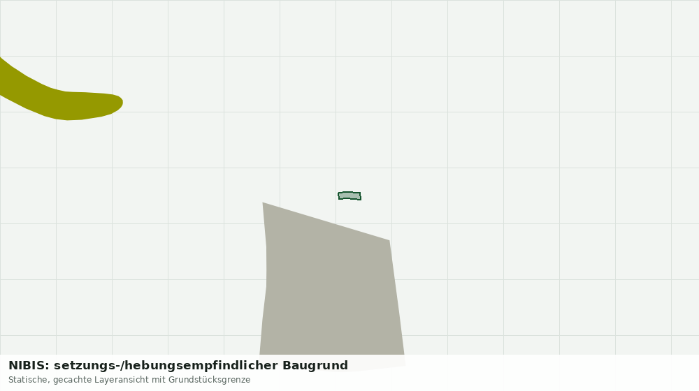 Statische Kartenansicht: NIBIS: setzungs-/hebungsempfindlicher Baugrund