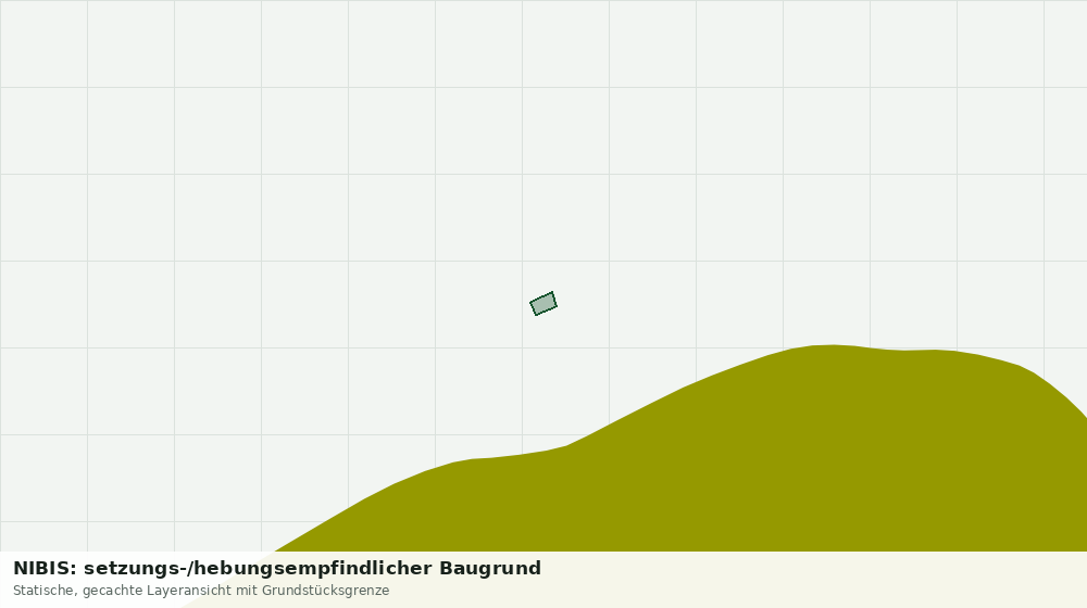 Statische Kartenansicht: NIBIS: setzungs-/hebungsempfindlicher Baugrund