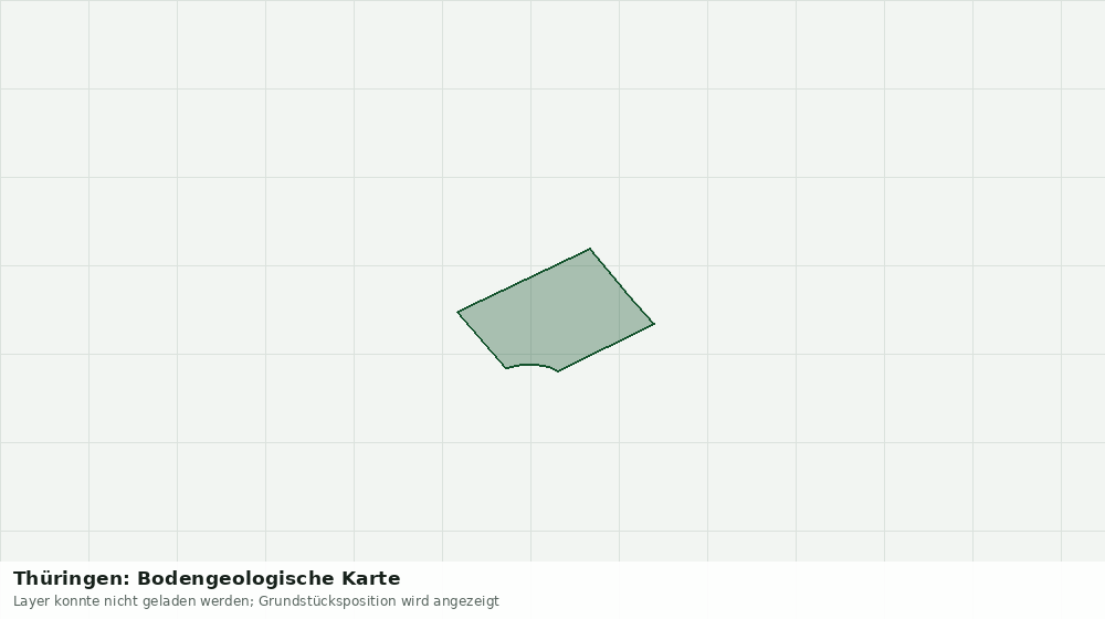 Statische Kartenansicht: Thüringen: Bodengeologische Karte