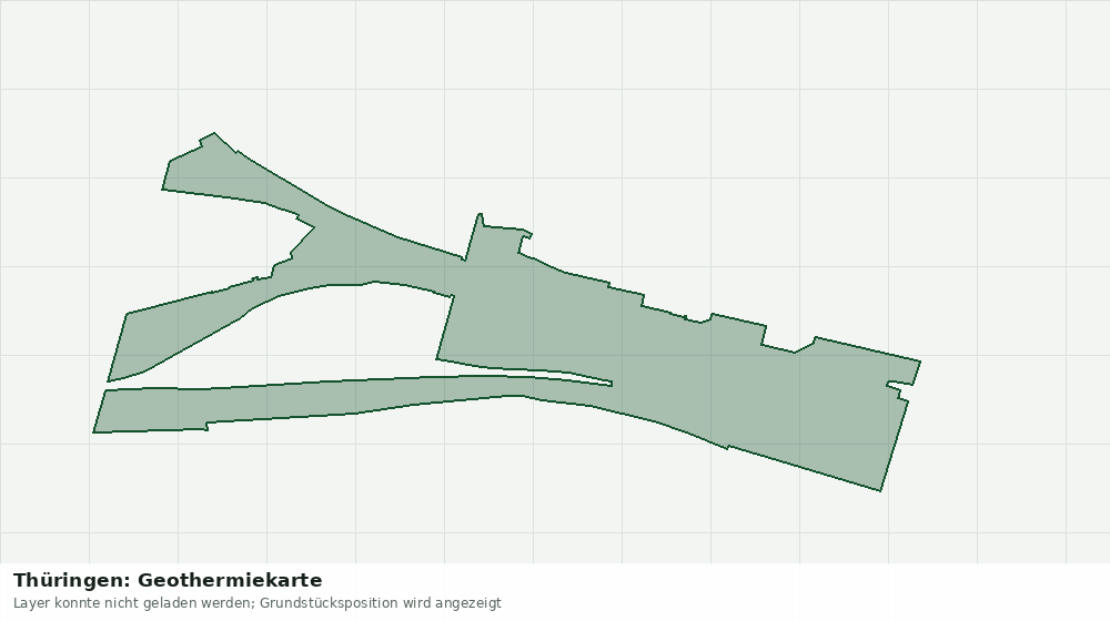 Statische Kartenansicht: Thüringen: Geothermiekarte