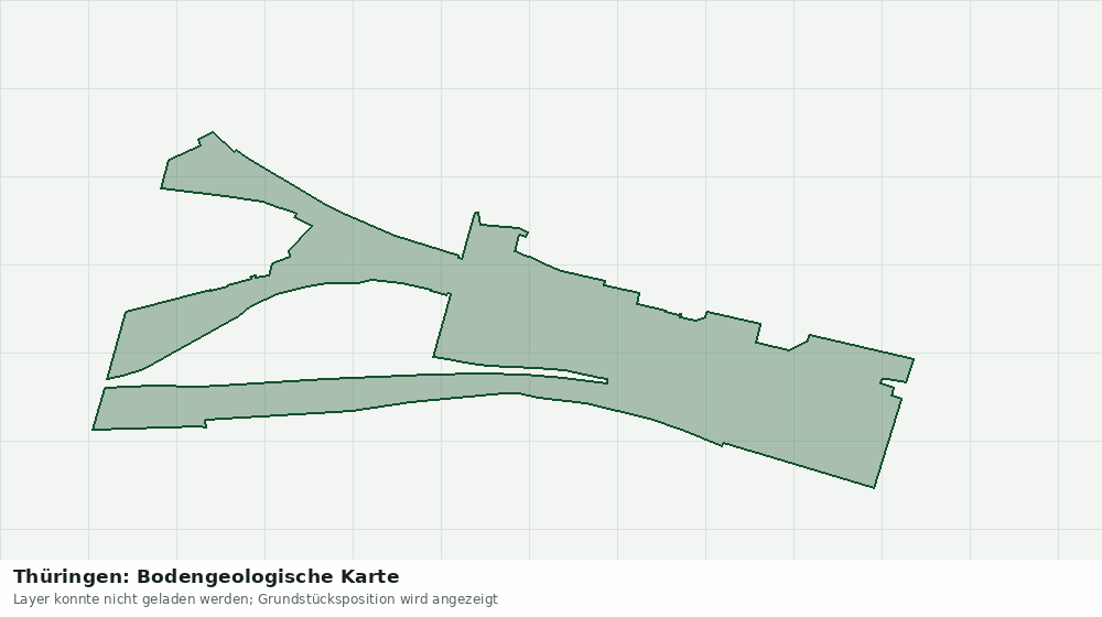 Statische Kartenansicht: Thüringen: Bodengeologische Karte