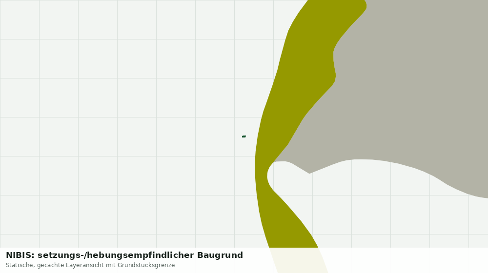 Statische Kartenansicht: NIBIS: setzungs-/hebungsempfindlicher Baugrund